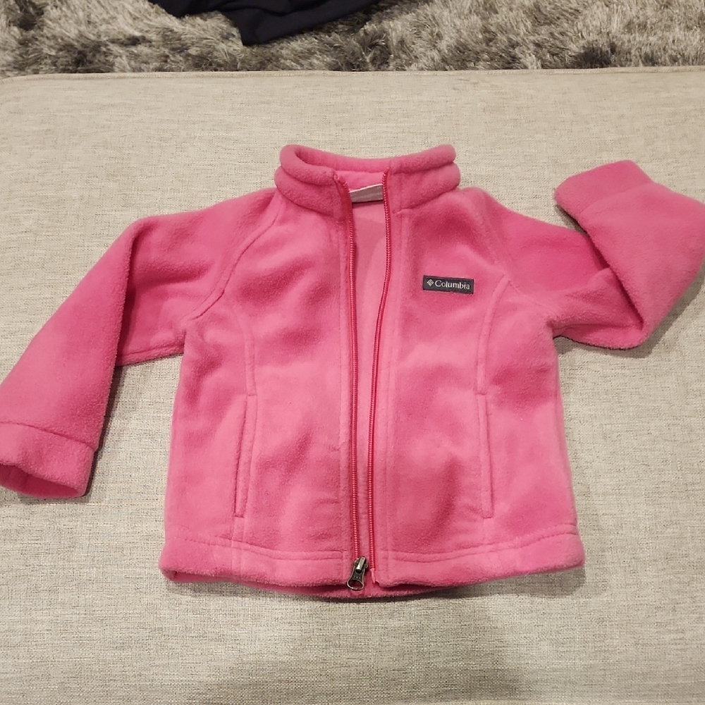 Columbia Polar Pink Fleece Jacket 2T